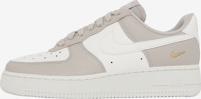 Nike Sportswear Matalavartiset tennarit 'Air Force 1 '07' koossa 36 värissä tummabeige / valkoinen, Tuotenäkymä