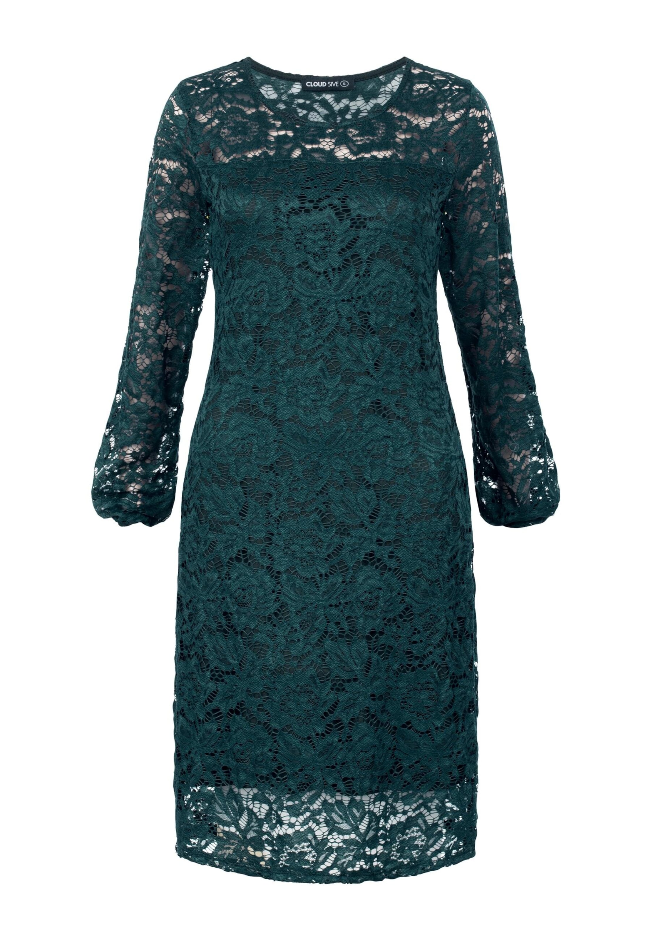 Cloud5ive Kleid in Grün: Vorderseite