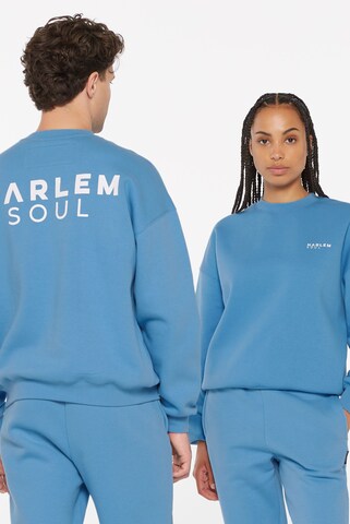 Harlem Soul Sweatshirt 'AD-AM' in Blau: Vorderseite