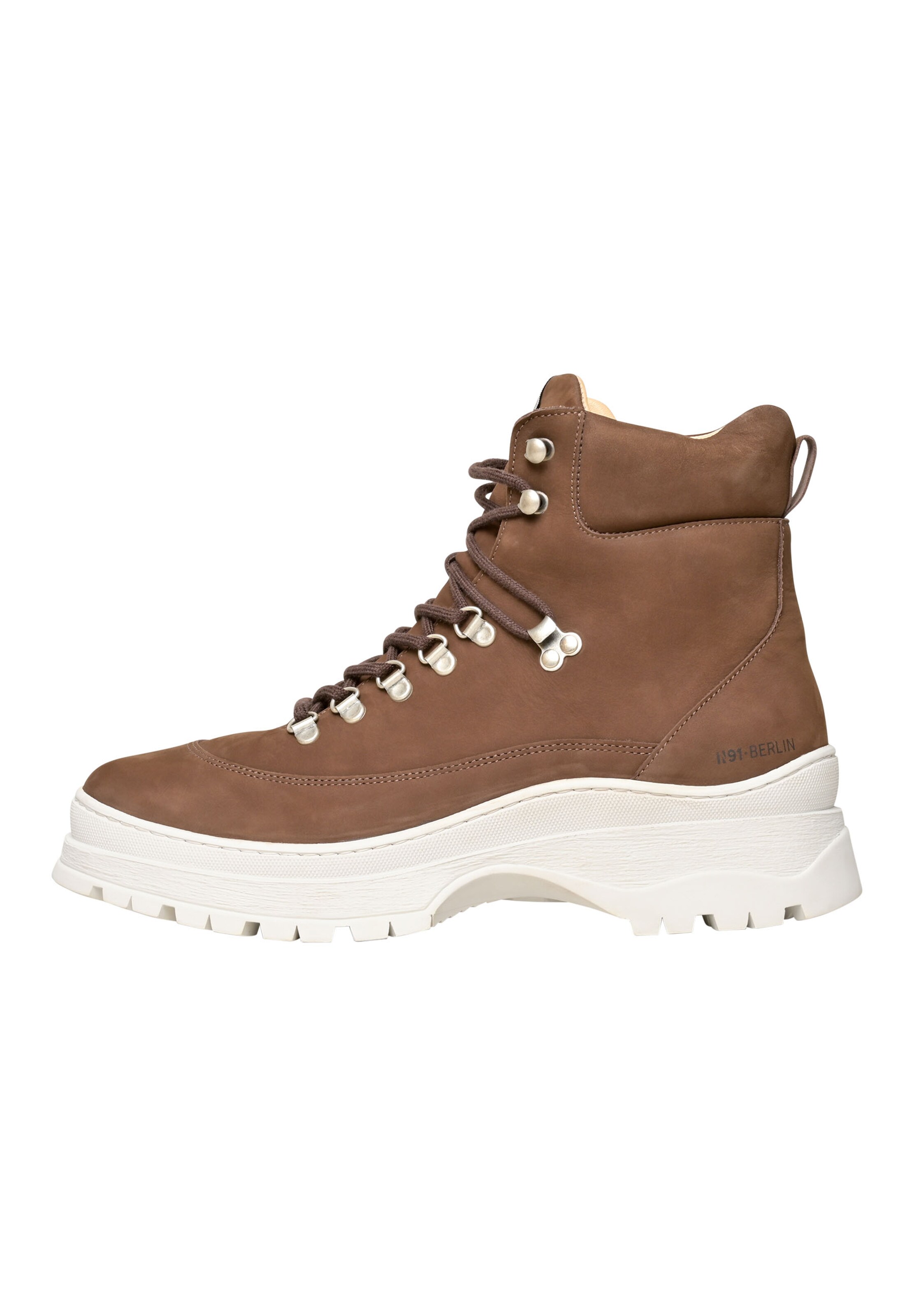 N91 Lace-up boots 'Style Choice FI' in Brown