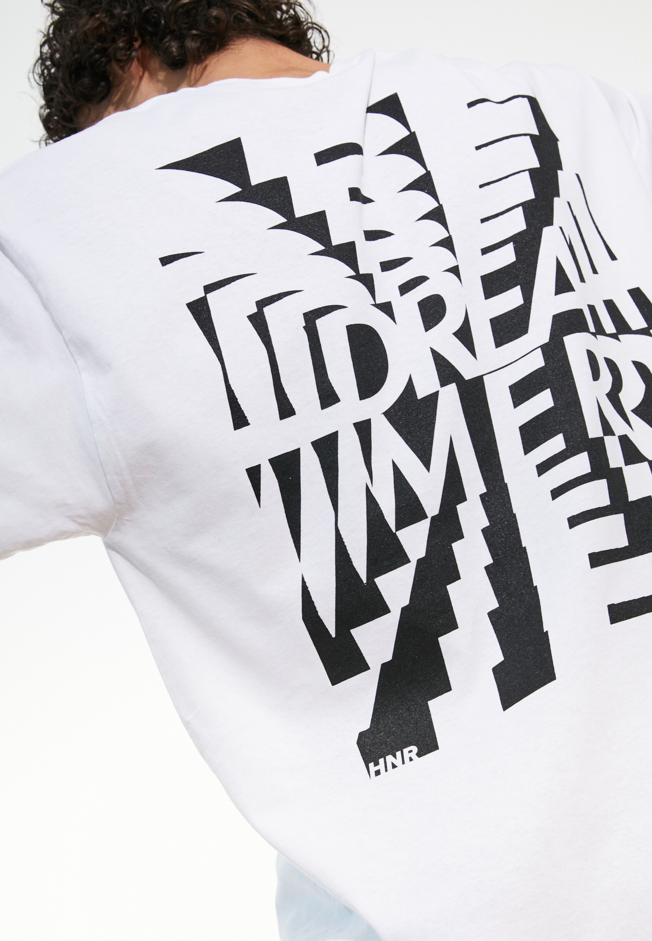 Frauen Shirts & Tops HNR LDN T-Shirt  'DREAMER' in Weiß - UZ60034
