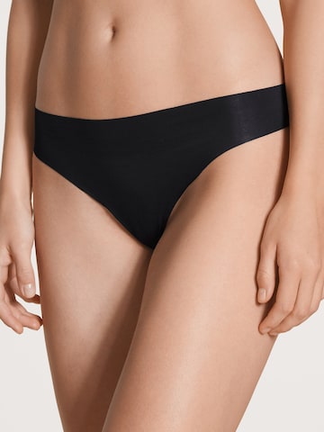 CALIDA Thong in Black: front