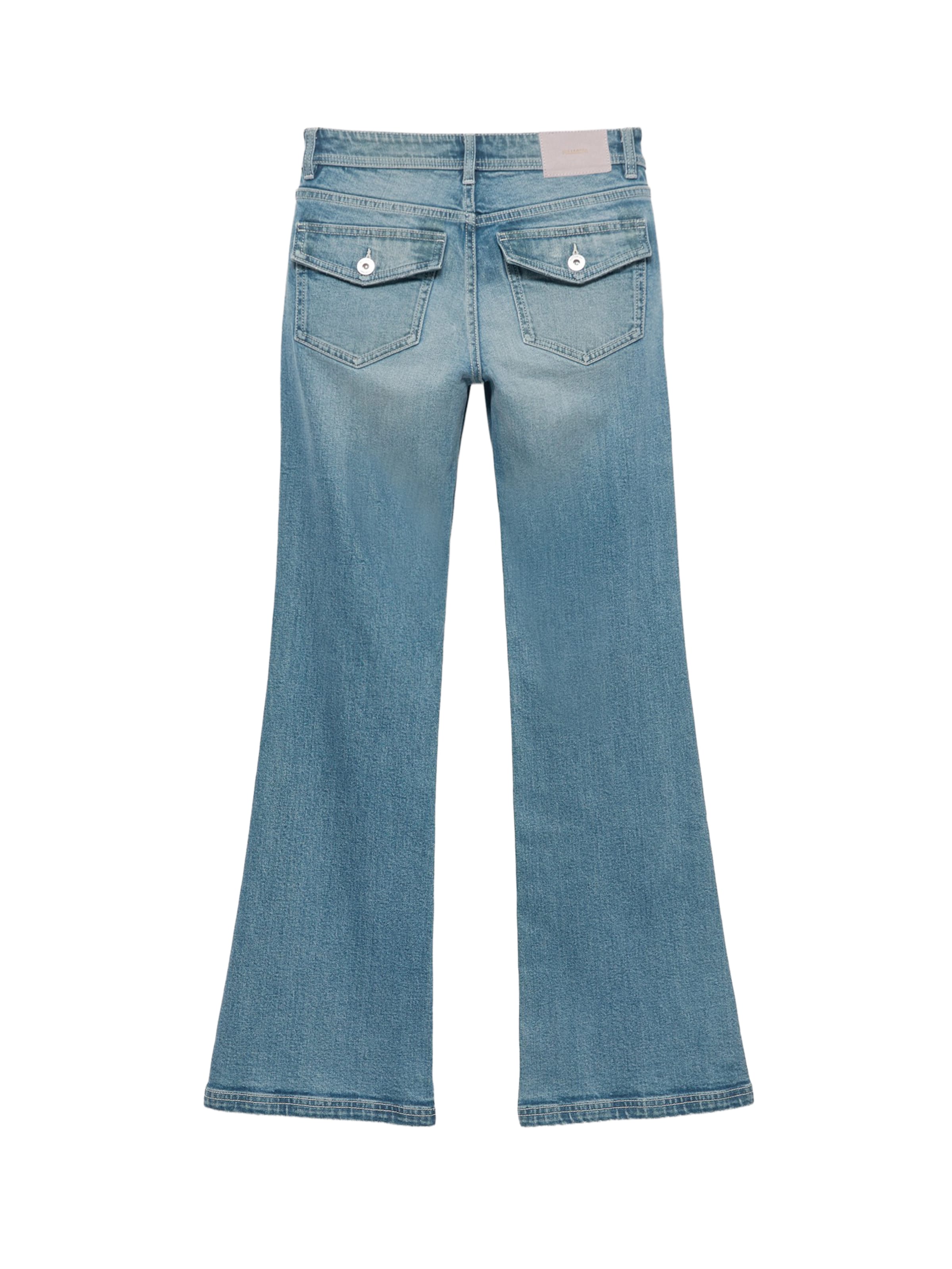 Pull&Bear Дънки Bootcut Дънки в синьо