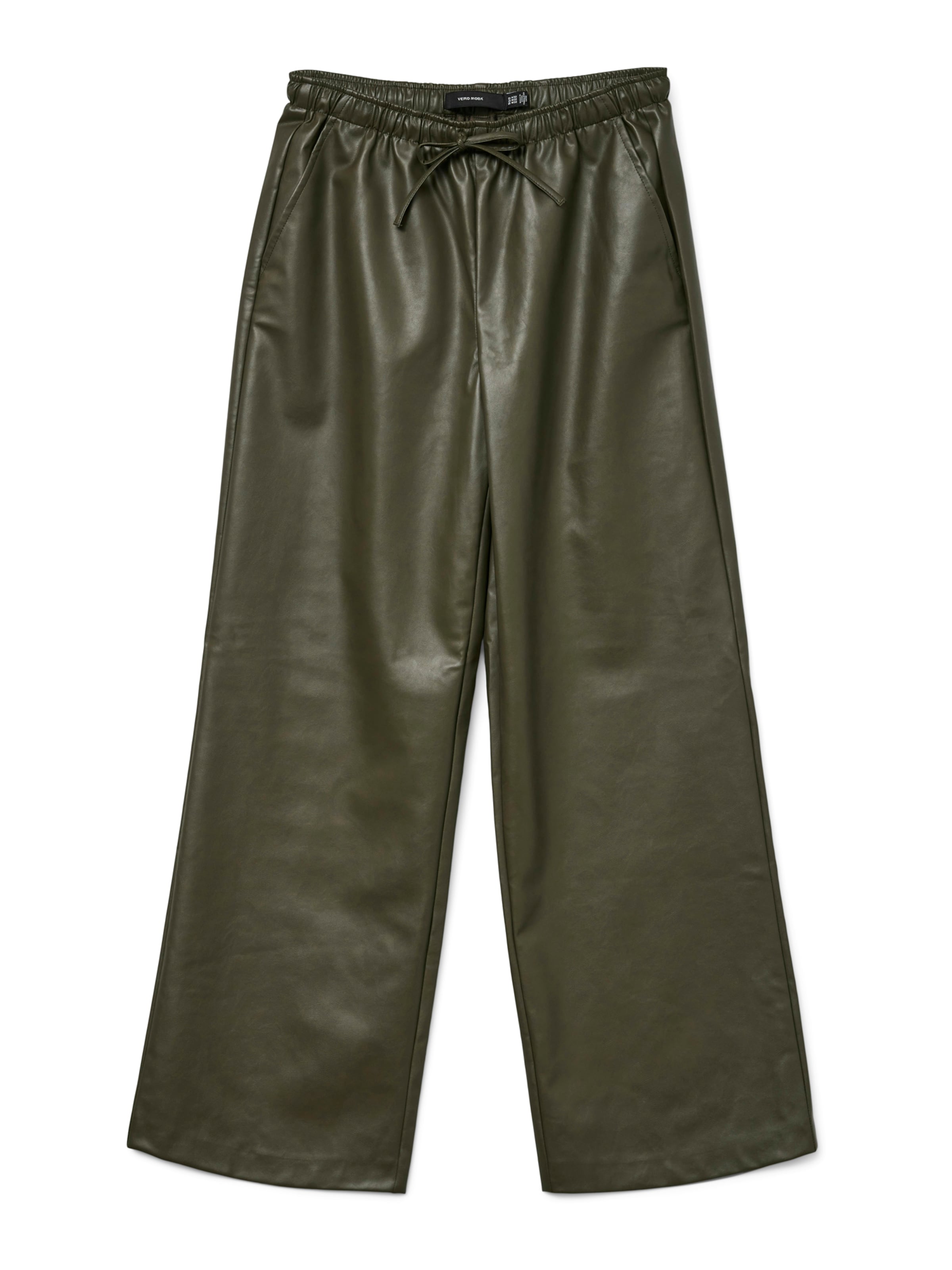 VERO MODA Loosefit Byxa 'VMKANANDA' i grön: framsida