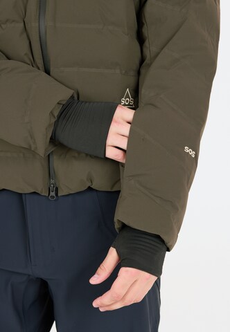 SOS Sports jacket 'Fieberbrunn' in Green