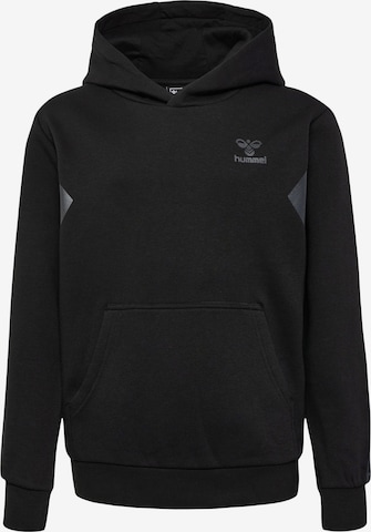 Hummel Sportief sweatshirt in Zwart: voorkant