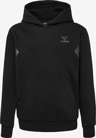 Hummel Athletic Sweatshirt in Black: front