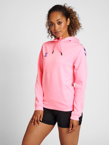 Hummel Athletic Sweatshirt in Pink: front