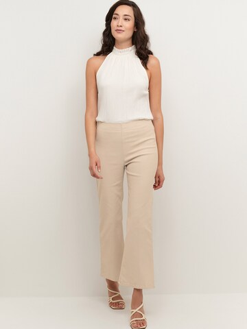 Flared Pantaloni 'Tania' di Cream in beige