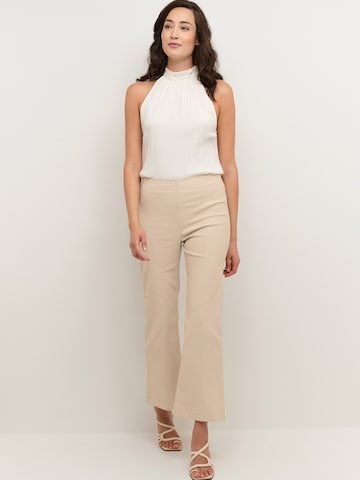 Flared Pantaloni 'Tania' di Cream in beige