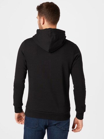 TOM TAILOR DENIM Sweatshirt in Black