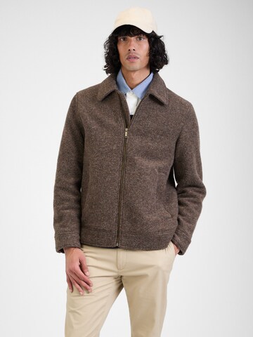 SELECTED Tussenjas 'SLHKonrad' in Bruin: voorkant