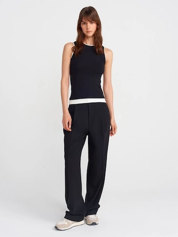 Dilvin Blouse in Zwart