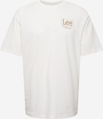 Lee Shirt in Beige: voorkant