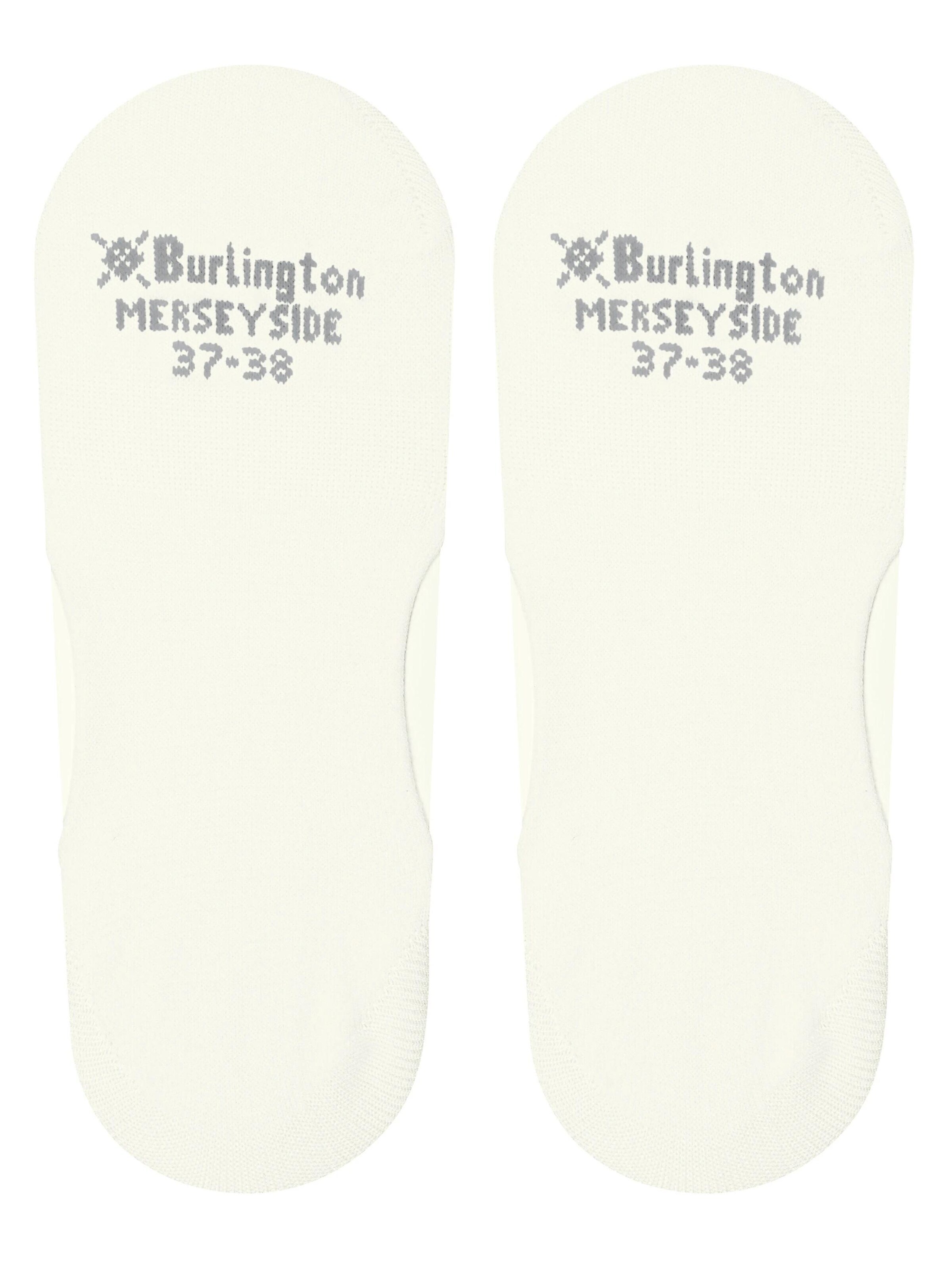 BURLINGTON Füßlinge 'Merseyside'‌‌‌‌‌‌‌‌‌‌ in Weiß