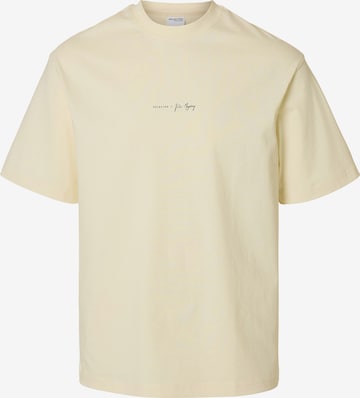 SELECTED Bluser & t-shirts 'SLHKAI' i gul: forside