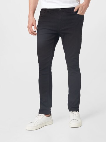 BURTON MENSWEAR LONDON Slim fit Jeans 'Jet' in Black: front