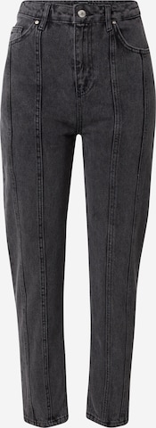 Trendyol Дънки Tapered Leg Дънки в черно: отпред