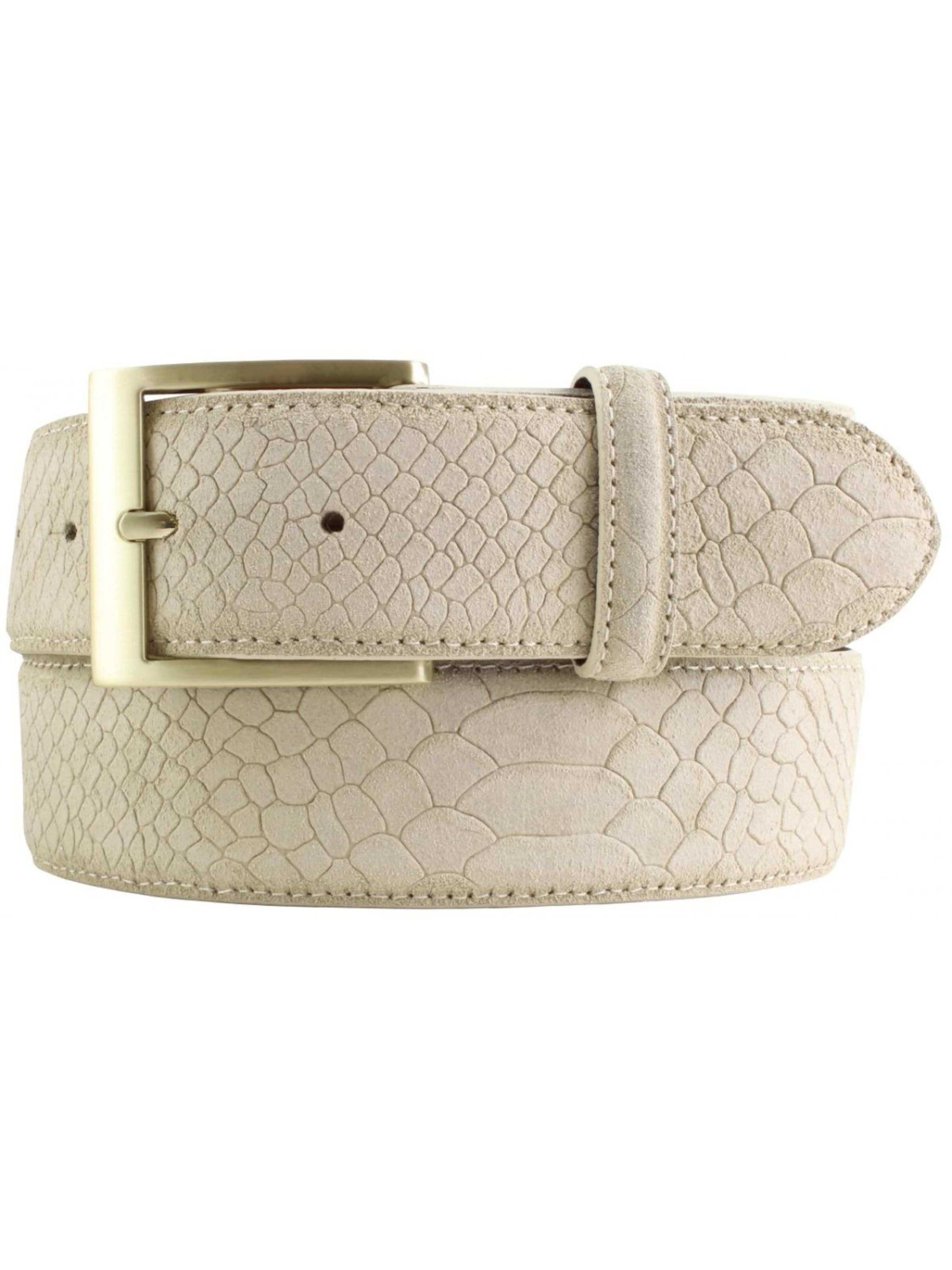 BELTINGER Gürtel 'Catanzaroi'‌‌‌‌‌ in Beige: Vorderseite