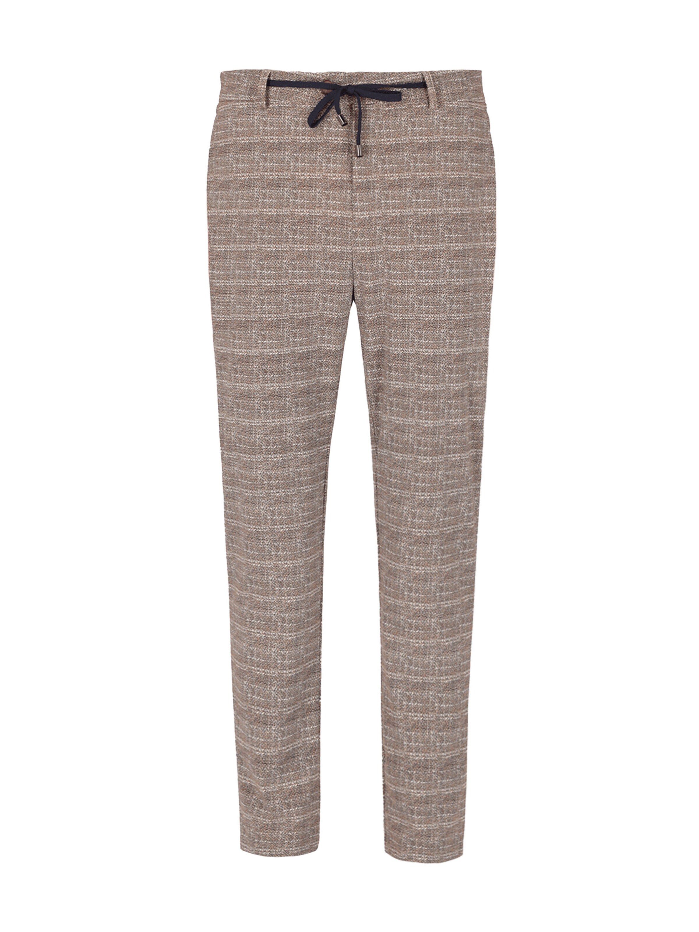 Distretto12 Regular Hose 'York' in Braun: Vorderseite