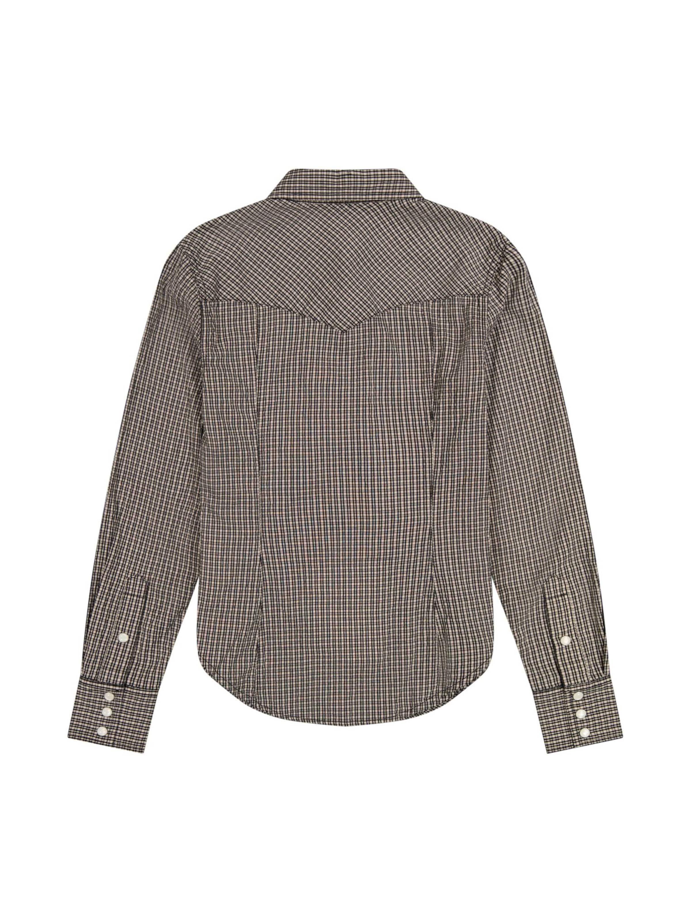 WRANGLER Bluse 'Western'‌‌‌‌‌‌‌‌‌ in Beige