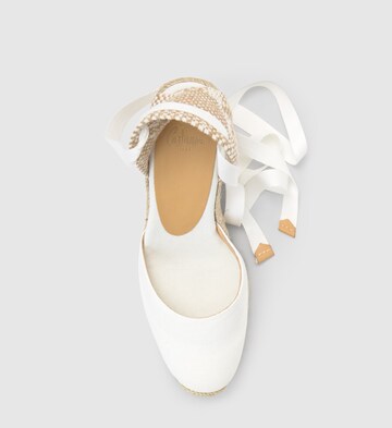 Castañer Espadrilles 'Carina' in Wit