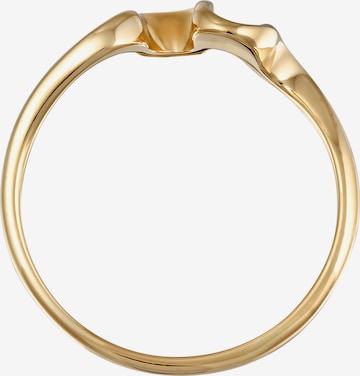 ELLI PREMIUM Ring 'Wellen' in Gold
