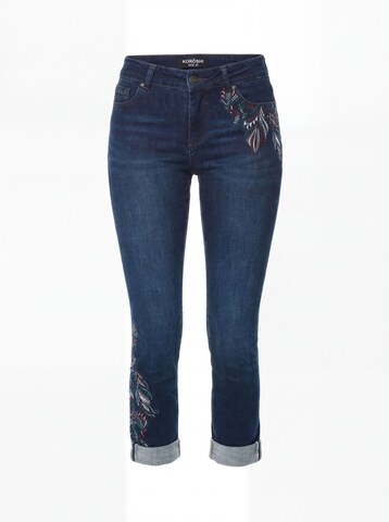 KOROSHI Slimfit Jeans i blå
