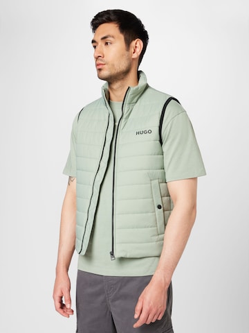 HUGO Bodywarmer 'Bentino' in Groen: voorkant