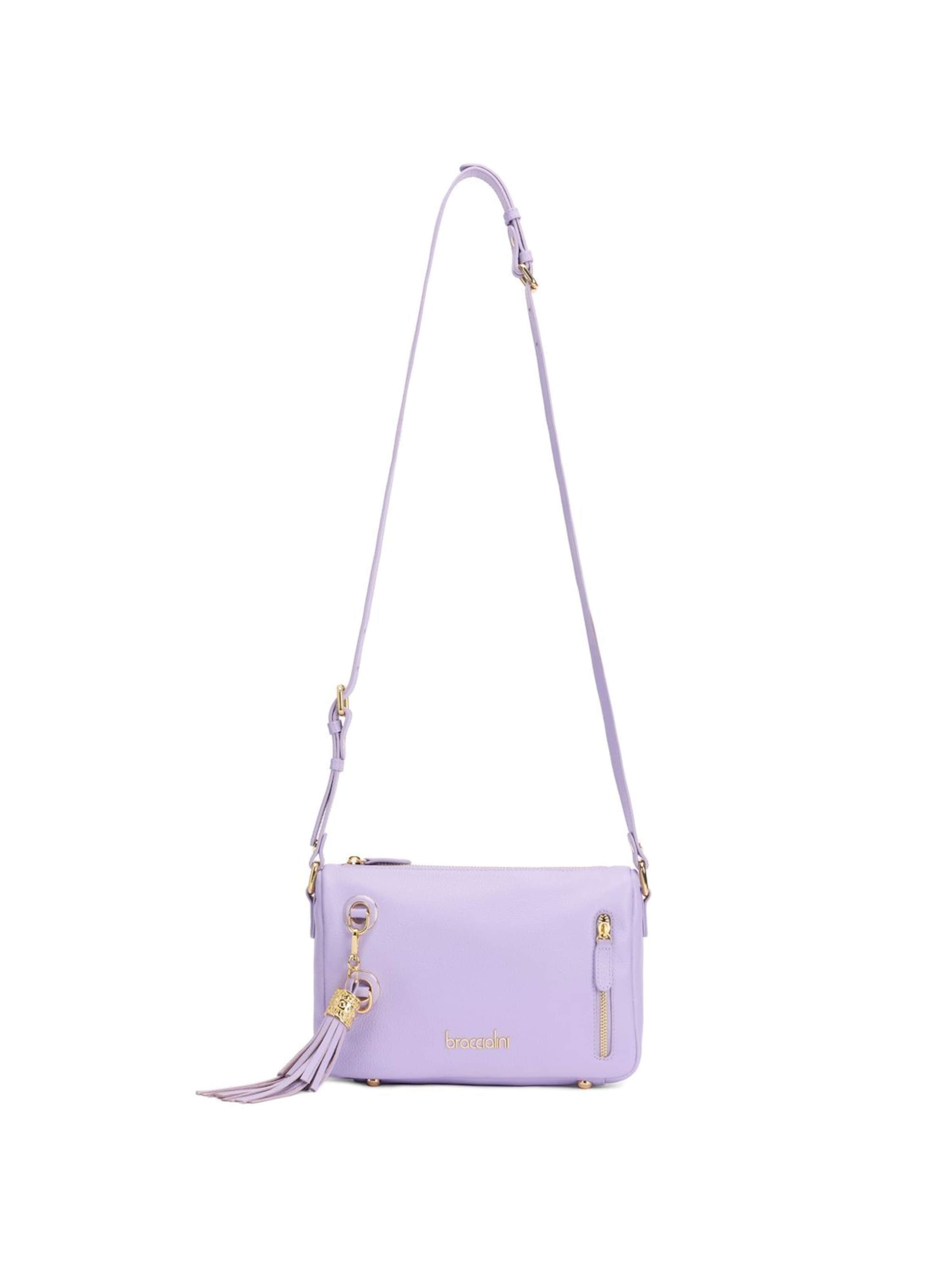 Braccialini Schultertasche 'Margot'‌‌‌‌‌‌ in Lila: Vorderseite