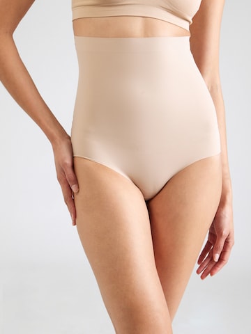 Perfect Secrets - Cueca modeladora 'Power Shaper' em castanho: frente