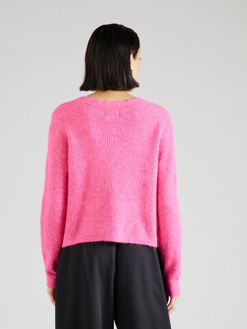 PIECES Strickjacke 'Ellen' in Pink