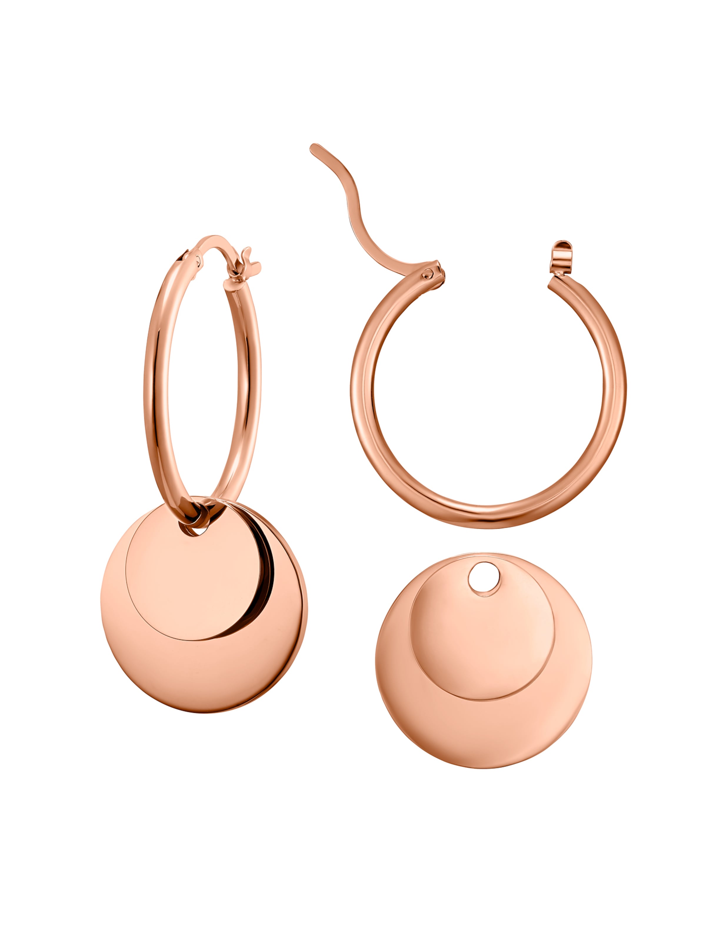 Heideman Earrings 'Doppelkreis' in Gold