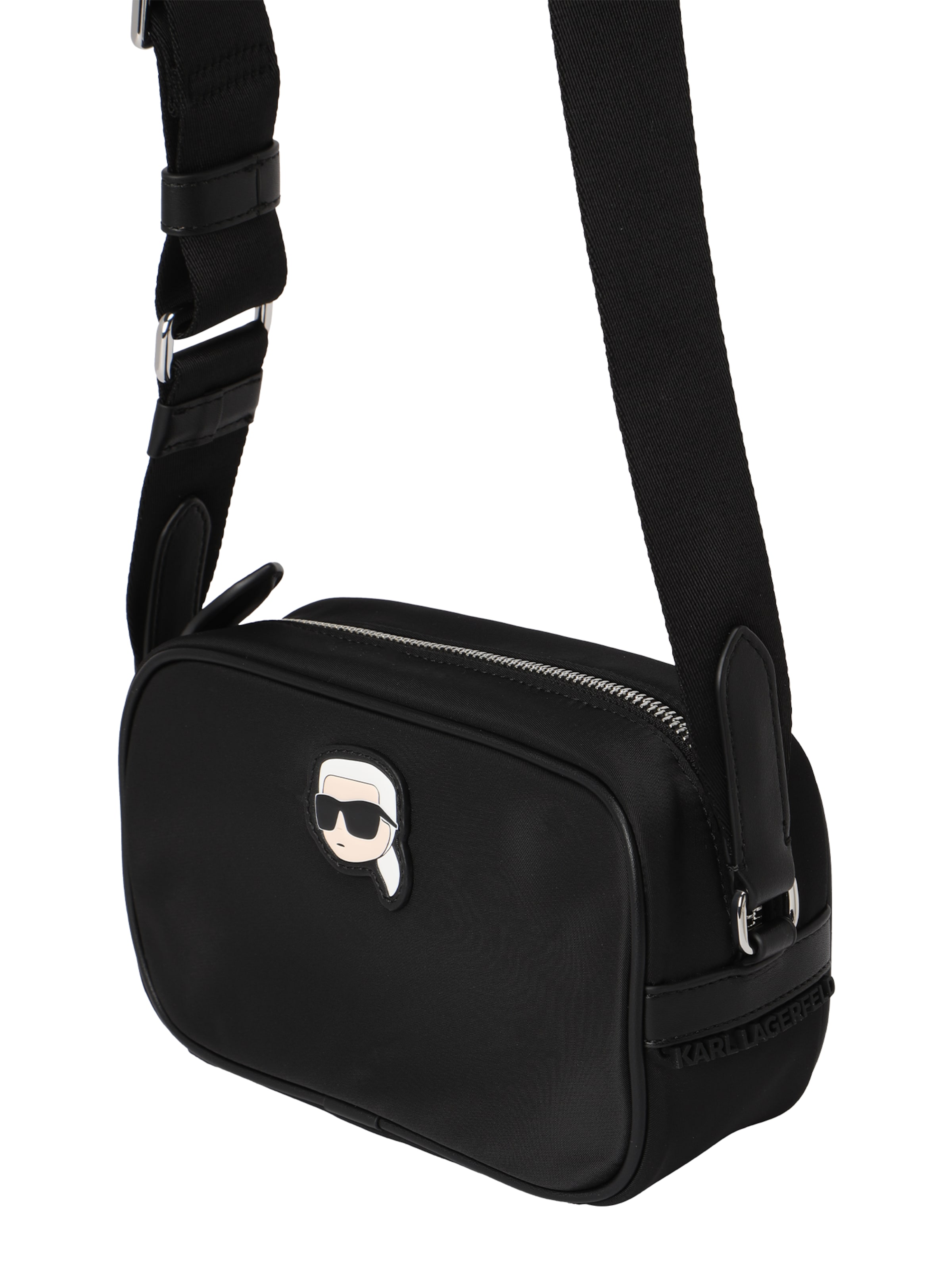 Sac à bandoulière 'Ikonik 2.0' Karl Lagerfeld en noir : devant