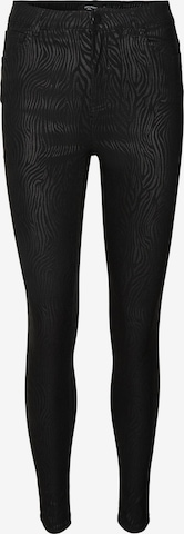 Skinny Pantalon 'SOPHIA' VERO MODA en noir : devant