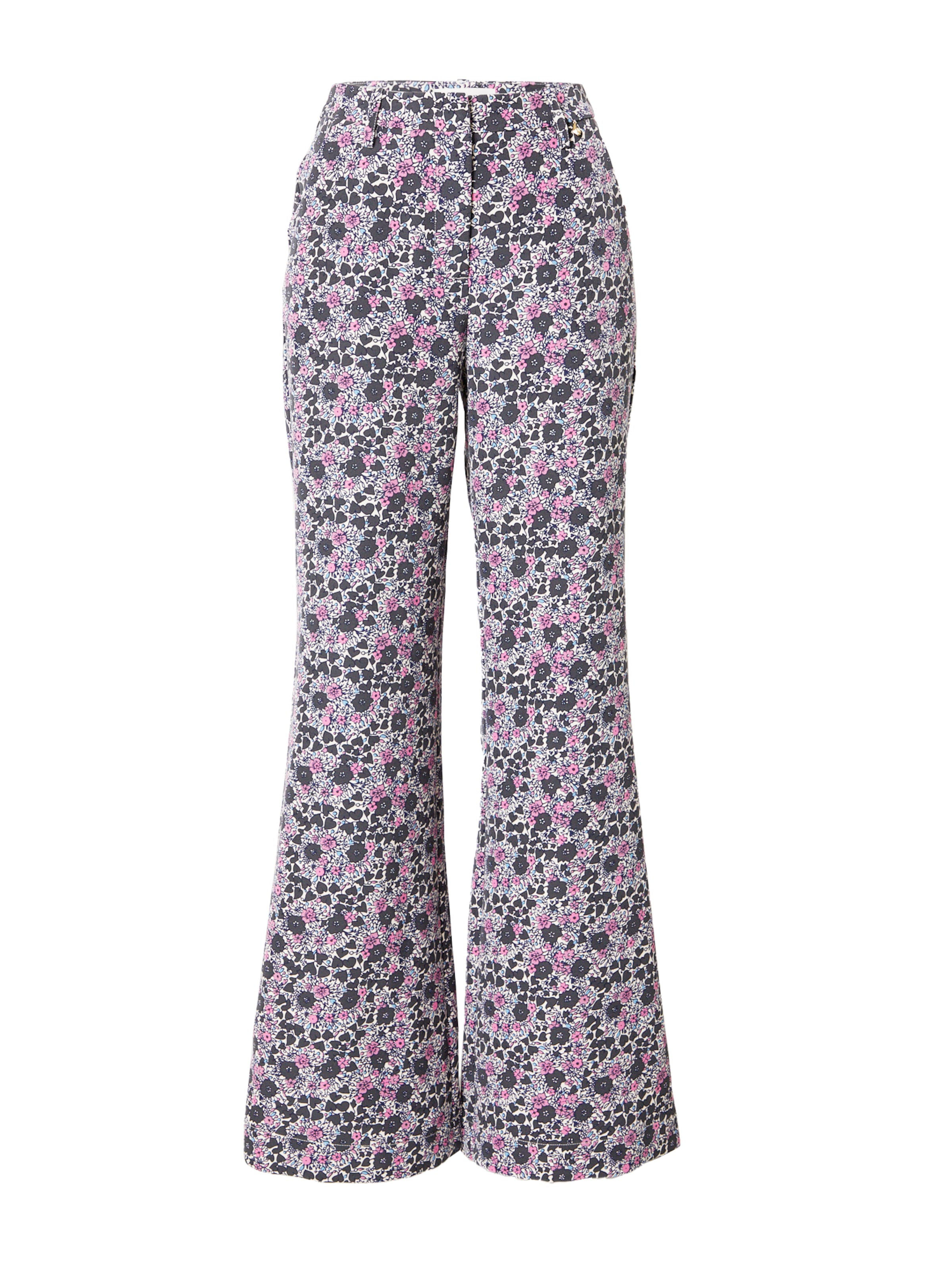 Fabienne Chapot Bootcut Broek 'Puck' in Wit: voorkant