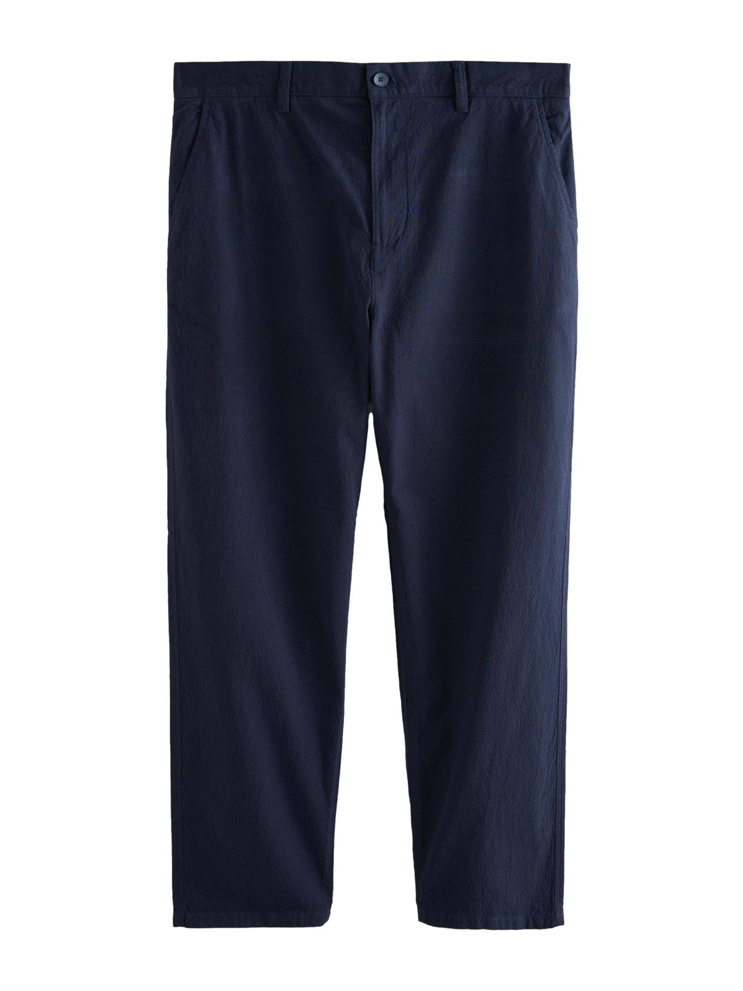 Next Trousers in Blue: front