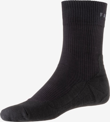 FALKE Athletic Socks 'TE4' in Black: front