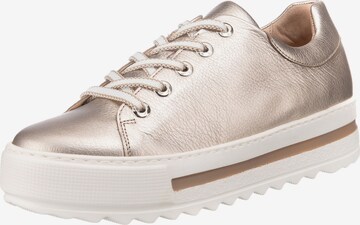 GABOR Sneakers in Gold: front
