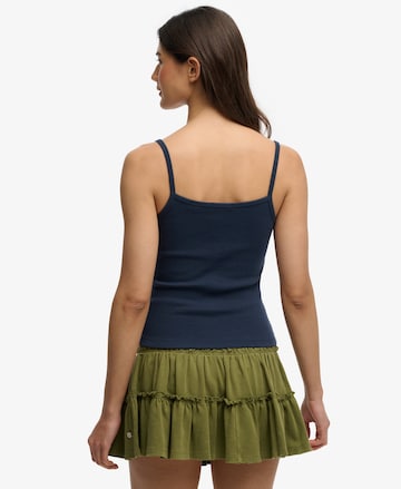 Superdry & Co Top 'Athletic Essentials' in Blau