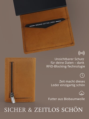Akaroa Portemonnaie 'Slim Wallet Pelle II'‌‌‌‌‌‌‌‌‌ in Braun