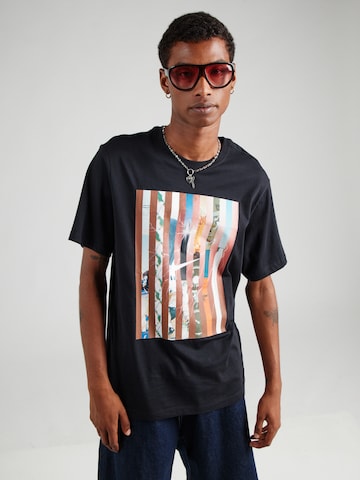 Nike Sportswear Футболка в Черный: спереди