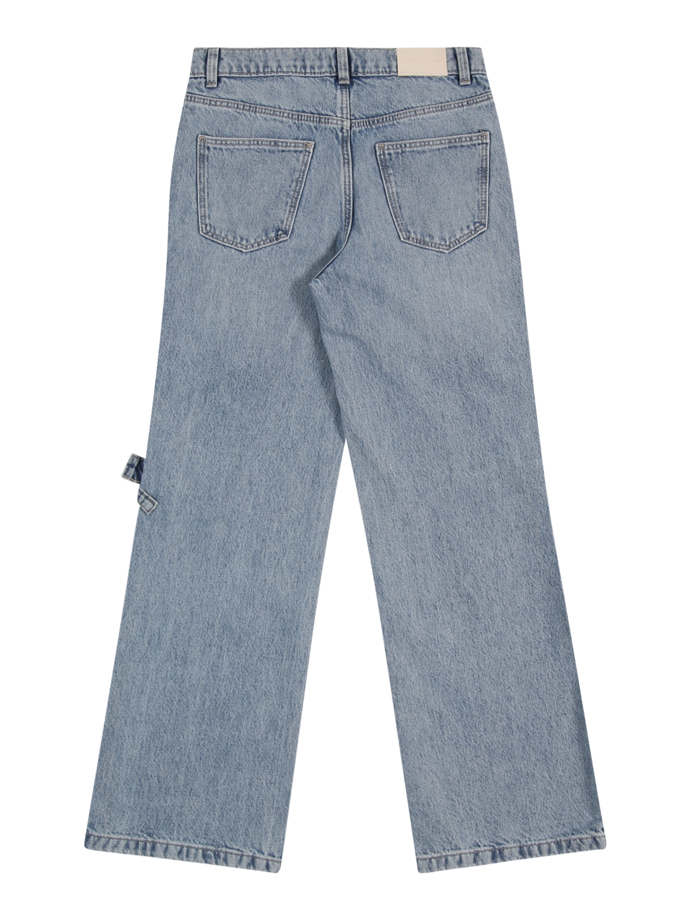 ONLY GIRLS Wide Leg Jeans 'KOGHope' i blå
