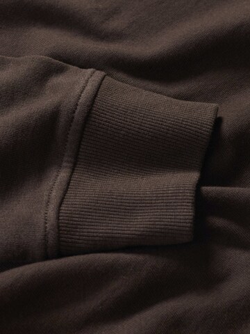 Seasalt Cornwall Sweatshirt 'Wood Moss' in Bruin