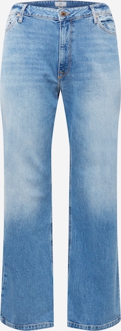 River Island Plus Wide leg Jeans 'HUNNI' in Blauw: voorkant