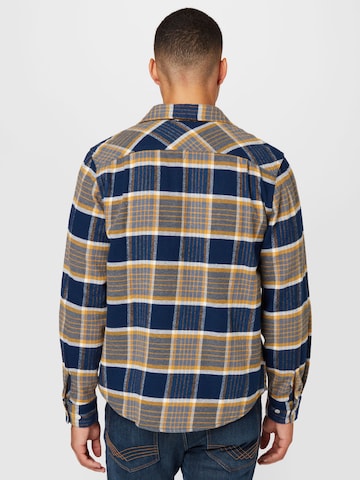 Brixton Regular fit Overhemd 'BOWERY' in Blauw