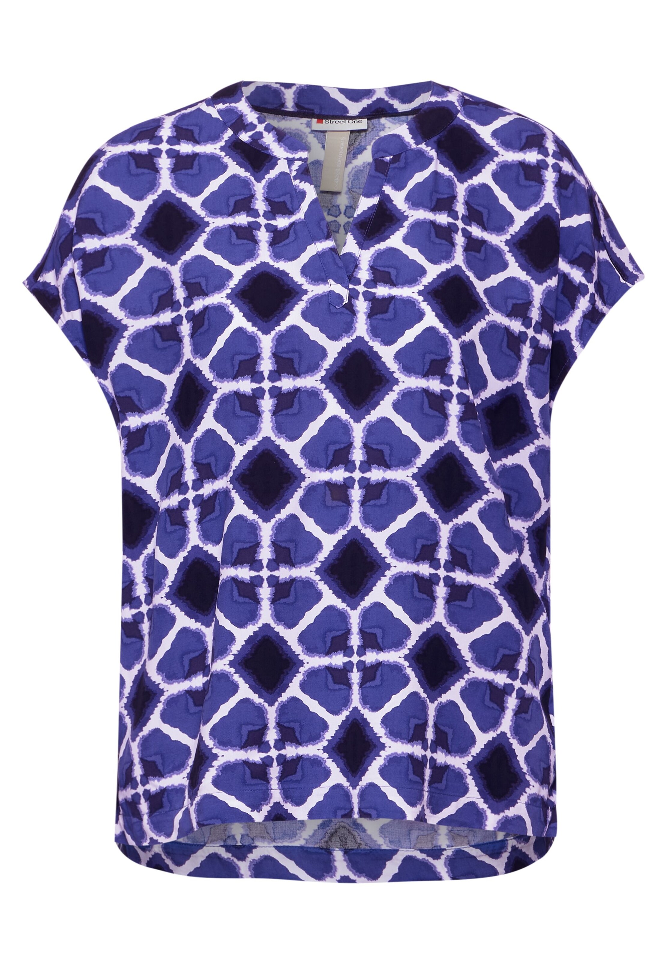 STREET ONE Bluse in Blau: Vorderseite
