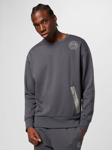 BIDI BADU Athletic Sweatshirt in Grey: front