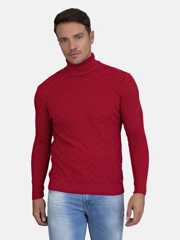 Sir Raymond Tailor Sweater 'Truff' in Red: front