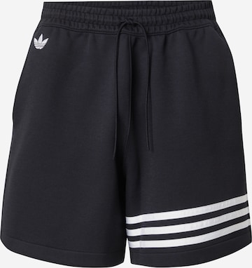 ADIDAS ORIGINALS Shorts 'Neuclassics' in Schwarz: Vorderseite